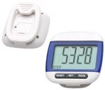 Widescreen Walker Multi-Function Pedometer - Blue