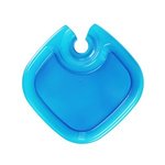 Wine and Snack Tray - Translucent Blue