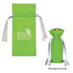 Wine Bottle Non-Woven Gift Bag -  