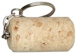 Wine Cork Keyring - Natural