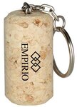 Wine Cork Keyring -  