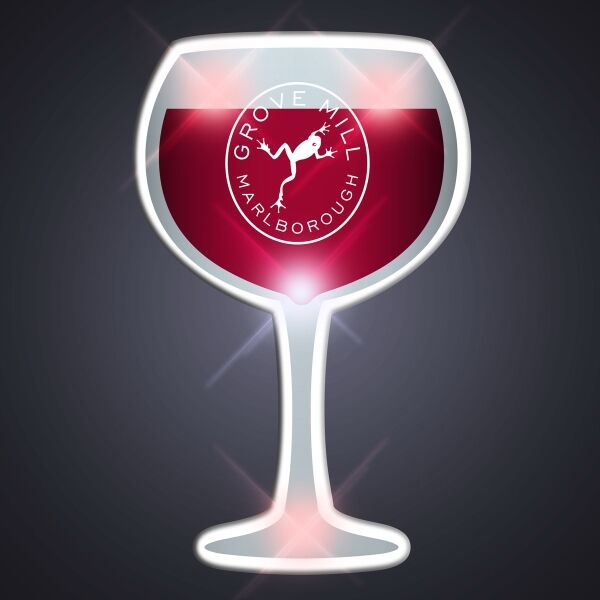 Main Product Image for Wine Glass Pin Flashers