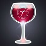 Wine Glass Pin Flashers