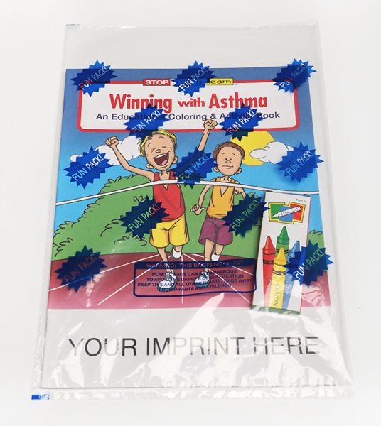 Main Product Image for Winning With Asthma Coloring And Activity Book Fun Pack