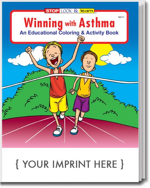 Main Product Image for USA Made Winning With Asthma Coloring And Activity Book