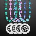 Winter Princess Snowflake Beads with Medallion(NON-Light Up) - Multi Color