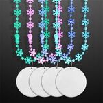 Winter Princess Snowflake Beads with Medallion(NON-Light Up) -  