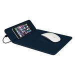 Wireless Charging Mouse Pad With Phone Stand -  