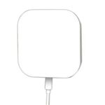 Wireless Charging Pad with Cable Organizer - White