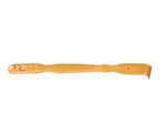 Wood Back Scratcher with Two Massaging Rollers - Tan