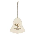 Wood Ornament - Bell - Wood Color