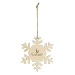Buy Personalized Wood Ornament - Snowflake