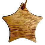 Wood Ornament - Star
