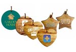Buy Custom Printed Wood Ornament