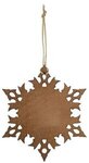 Wood Photo Ornament - Brown