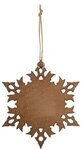 Wood Photo Ornament - Brown