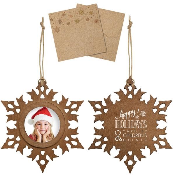 Main Product Image for Wood Photo Ornament