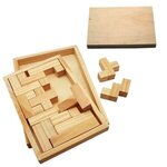 Wood Shapes Challenge Puzzle -  