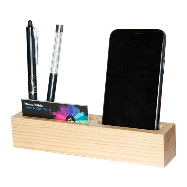 Main Product Image for Promotional Wooden Desk Organizer