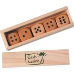 Wooden Dice - Light Brown