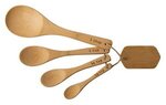 Wooden Measuring Spoons - Bamboo
