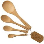 Buy Custom Printed Wooden Measuring Spoons