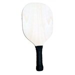Wooden Pickleball Paddle With full color imprint - Black