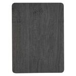 Woodgrain Wireless Charging Mouse Pad With Phone Stand - Gray