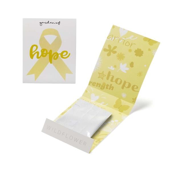 Main Product Image for Yellow Ribbon Garden of Hope Seed Matchbook