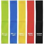 Yoga Resistance Bands with Pouch -  