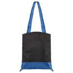 York - Shopping Tote Bag - 210D Polyester - Blue