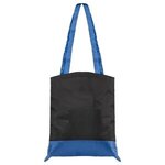 York - Shopping Tote Bag - 210D Polyester - Blue