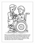 Your Hospital Cares About You Coloring and Activity Book -  