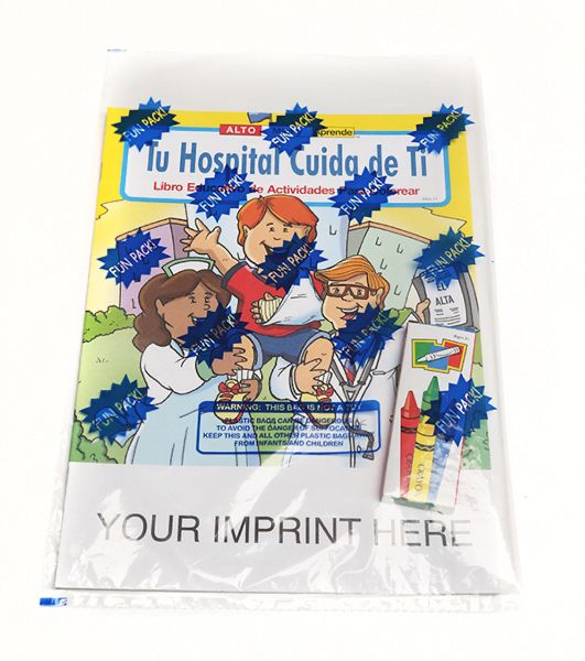 Main Product Image for Your Hospital Cares About You Spanish Coloring Book Fun Pack
