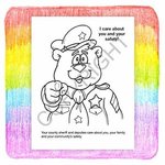 Your Sheriff is Your Friend Coloring Book Fun Pack -  