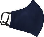Youth Anti-Bacterial Woven Fabric Face Mask - STAFF PICK - Navy
