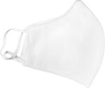 Youth Anti-Bacterial Woven Fabric Face Mask - STAFF PICK - White