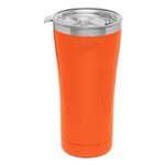 Yukon - 22 oz. Double-Wall Stainless Travel Mug - Laser - Orange