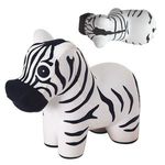 Zebra Stress Reliever - Black-white