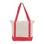 Zephyr - Cotton Canvas Boat Tote Bag - ColorJet