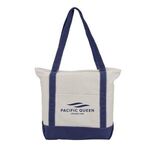 Zephyr - Cotton Canvas Boat Tote Bag