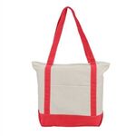 Zephyr - Cotton Canvas Boat Tote Bag