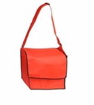 Zephyr Messenger Bag - Red