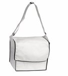 Zephyr Messenger Bag - White