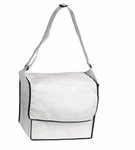 Zephyr Messenger Bag - White