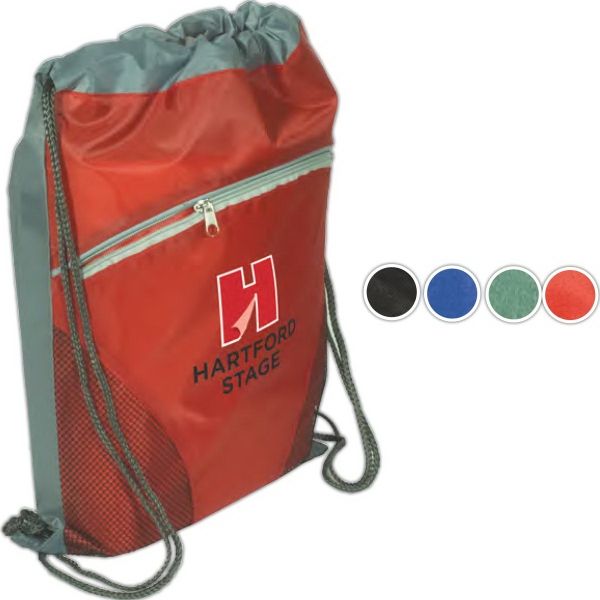 Main Product Image for Custom Zip Pouch String-A-Sling Backpack