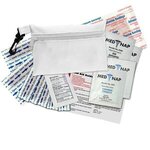 Zip Tote First Aid Kit 3 - White