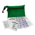 Zip Tote First Aid Kit - Green
