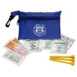 Zip Tote Golf Kit - Blue