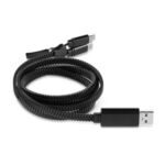 Zipper Charging Cable - Black